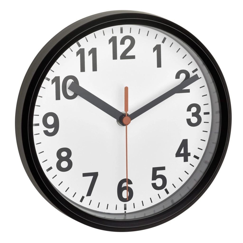 TFA-Dostmann 60.3538.01 orologio da parete e da tavolo Rotondo Nero, Bianco
