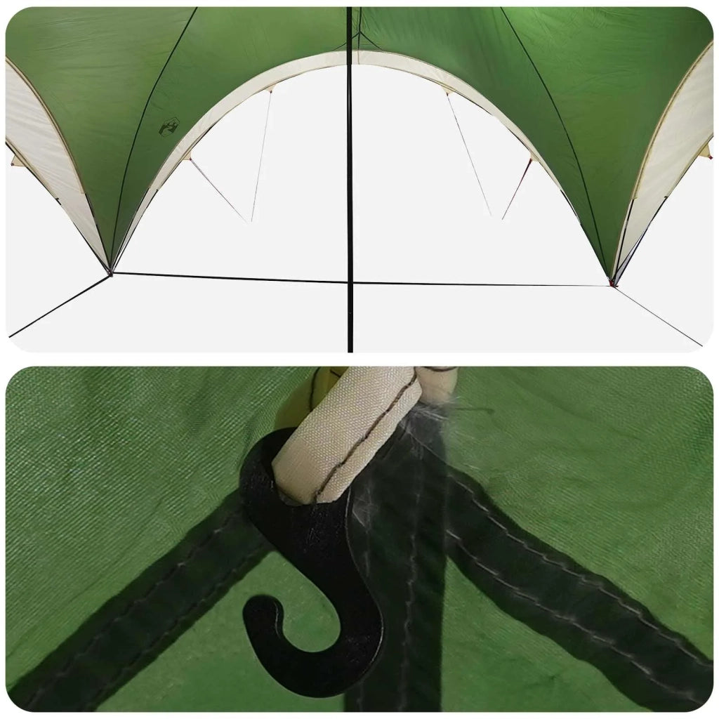 Tenda Party Verde 500 x 500 x 350 cm Poliestere e Acciaio 42028607