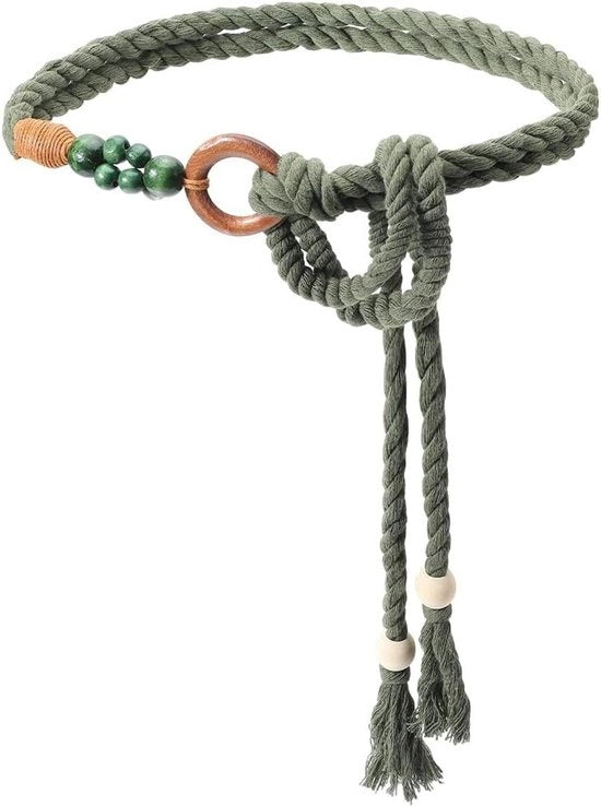 Riem a Trecce Bohemien Handicraft - Accessorio di Moda con Design Unico