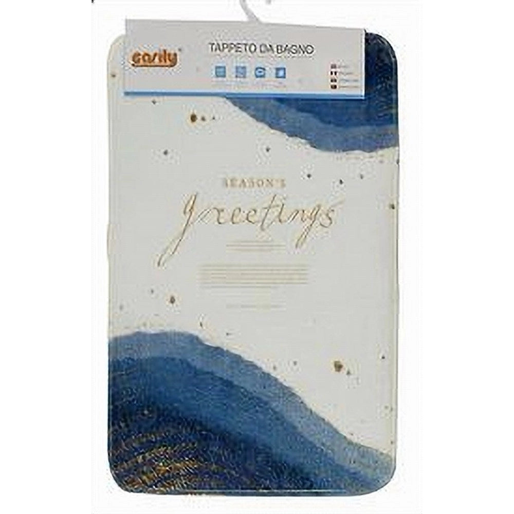 Trade Shop - Tappeto Tappetino Tessuto Arredo Bagno Antiscivolo 40x60 Cm Fantasie Varie 79445 -