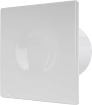 Ventilatore a due trap e 100 mm per bagno - installazione a parete e soffitto - silenzioso - risparmio energetico - per uso in casa, cucina, garage e auto