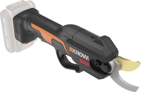 Snoeischaar 20V Nitro WG330E.9 - Fino a 2 snodi al secondo - Motore senza asse - Taglio pulito e preciso (Senza batteria e caricatore)