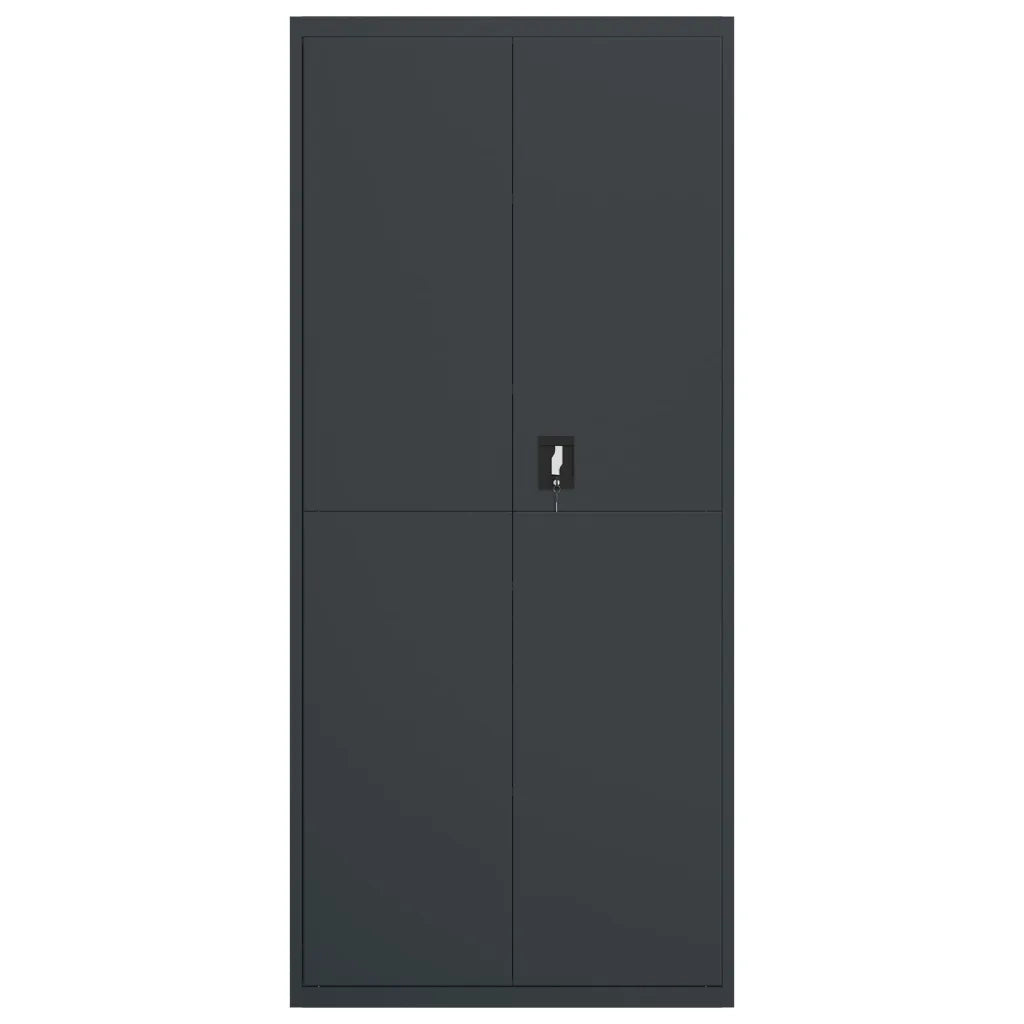 Armadio Classificatore Antracite 90x40x200 cm in Acciaio CFW7513186