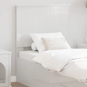 Testiera-Testata-Testiera Decorativa Bianco Lucido 75 cm Legno multistrato 979073