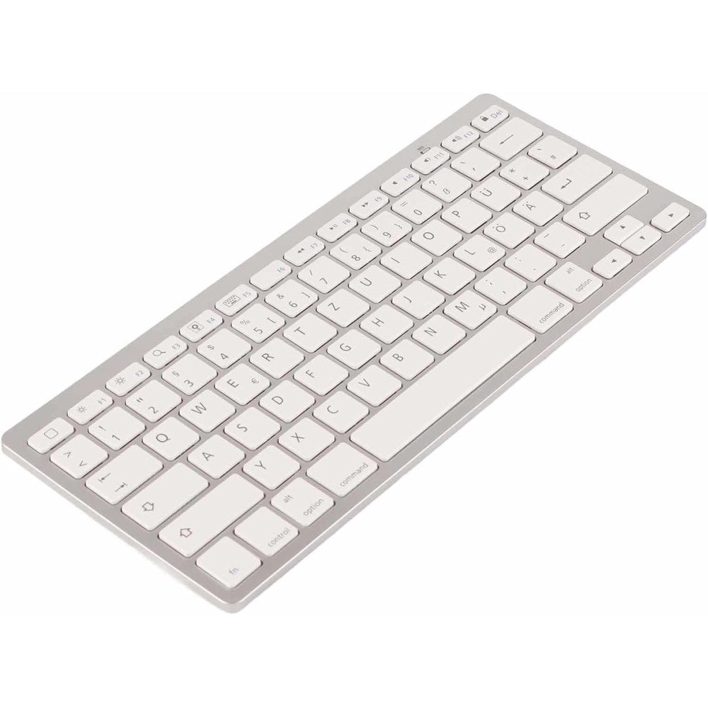 Trade Shop - Tastiera Ultra Sottile Universale Per Desktop Laptop Tablet Smartphone Smart Tv -