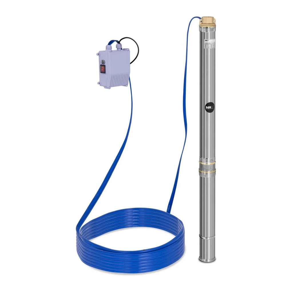 Pompa sommergibile per pozzi - 3800 L/h - 550 Watt - acciaio inox 14_0002966