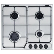 DeLonghi FFA 46 ASV piano cottura Acciaio inossidabile Da incasso 60 cm Gas 4 Fornello(i)