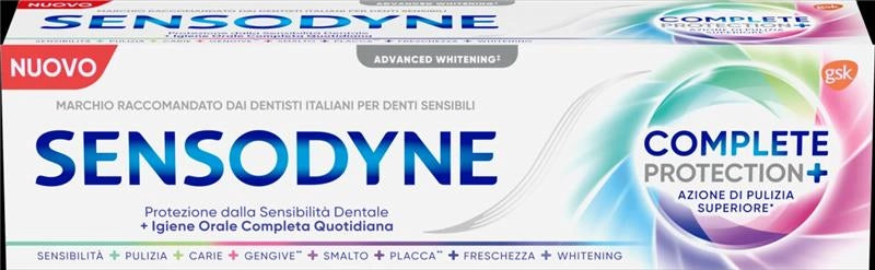 SENSODYNE DENTIFRICIO 75ML COMPLETE PROTECTION ADVANCED WHITENING