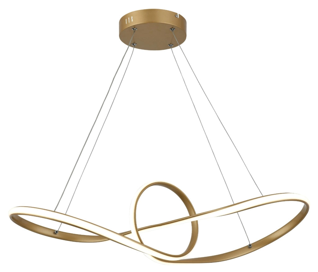 Lampada a sospensione Arlena Reality oro LED 45W 4000K
