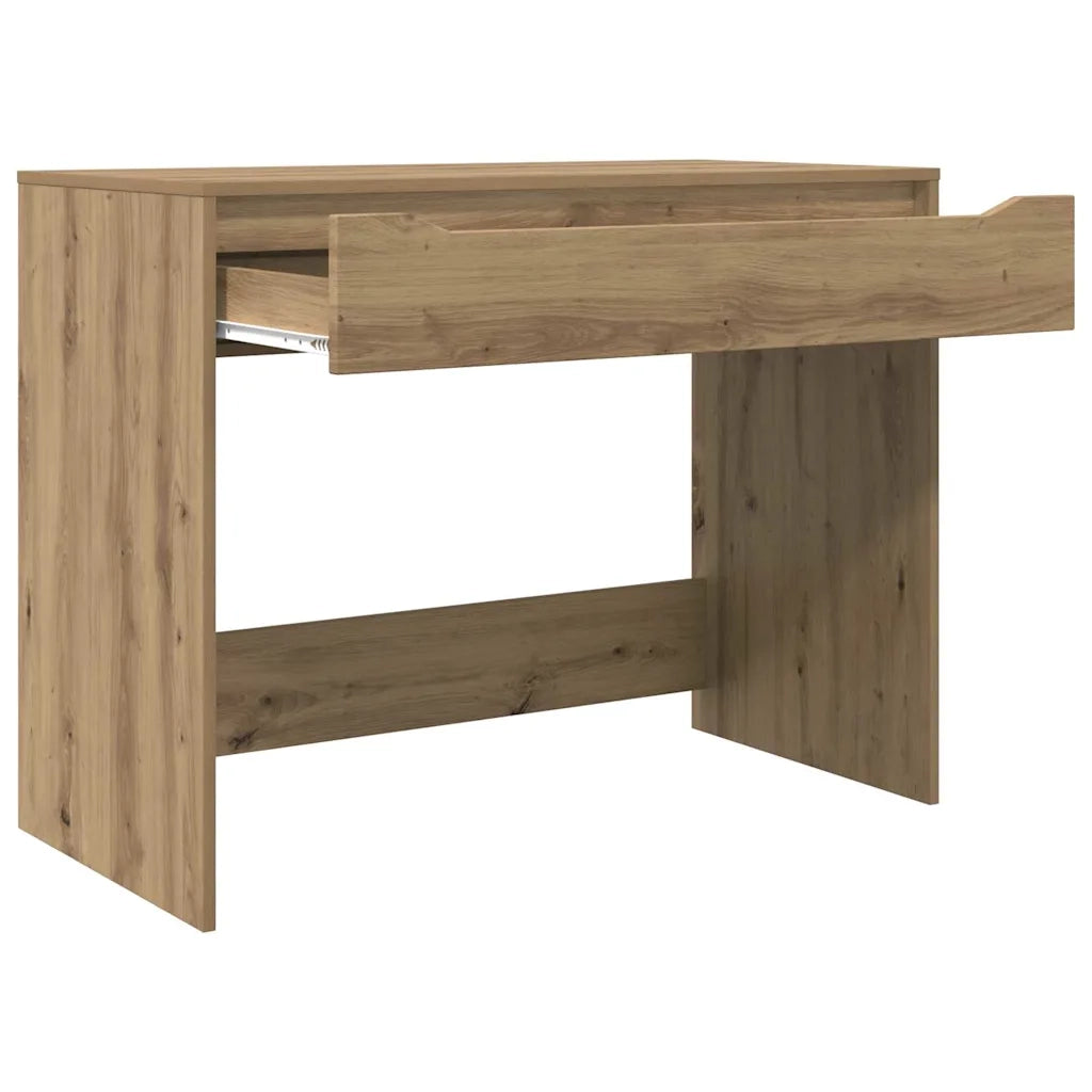Scrivania con cassetto Rovere Artigianale 100 x 50 x 78 cm
