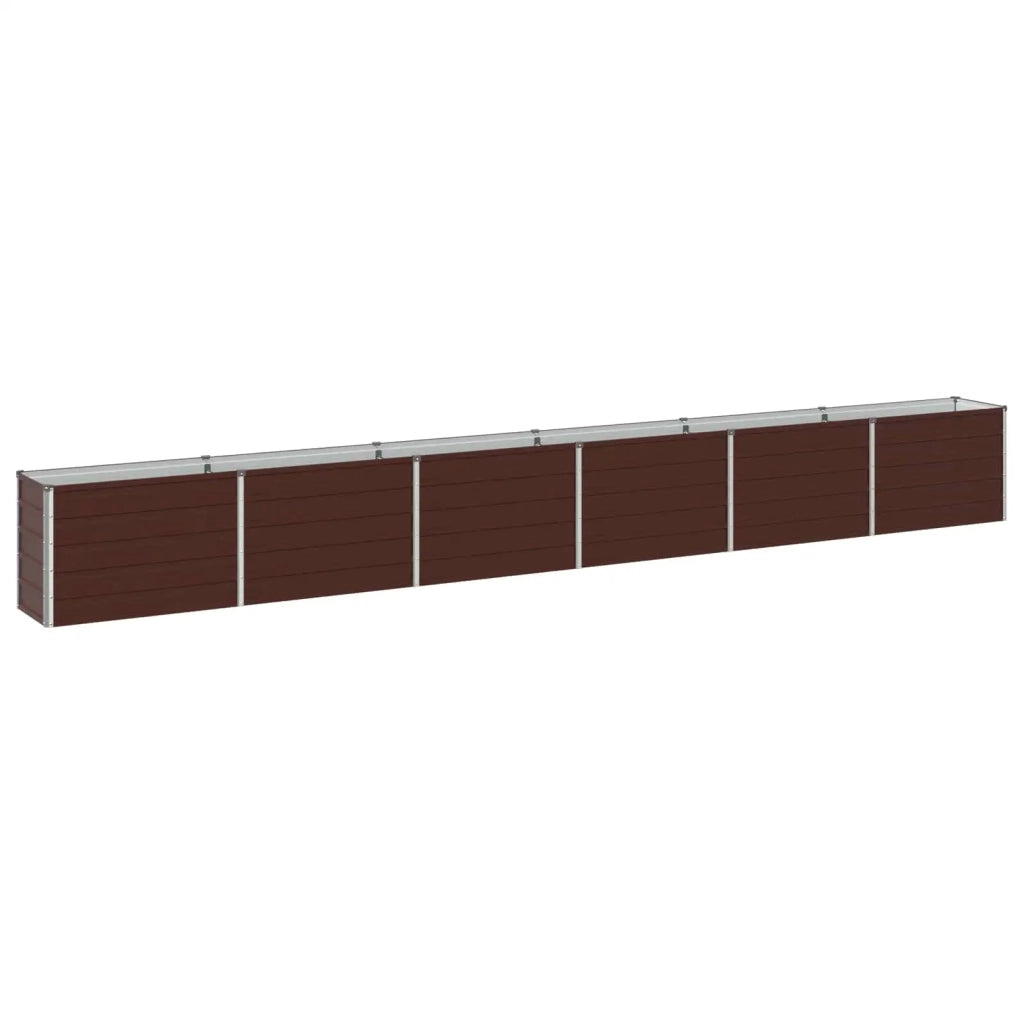 Letto rialzato da giardino Marrone 480 x 40 x 55 cm 8006289