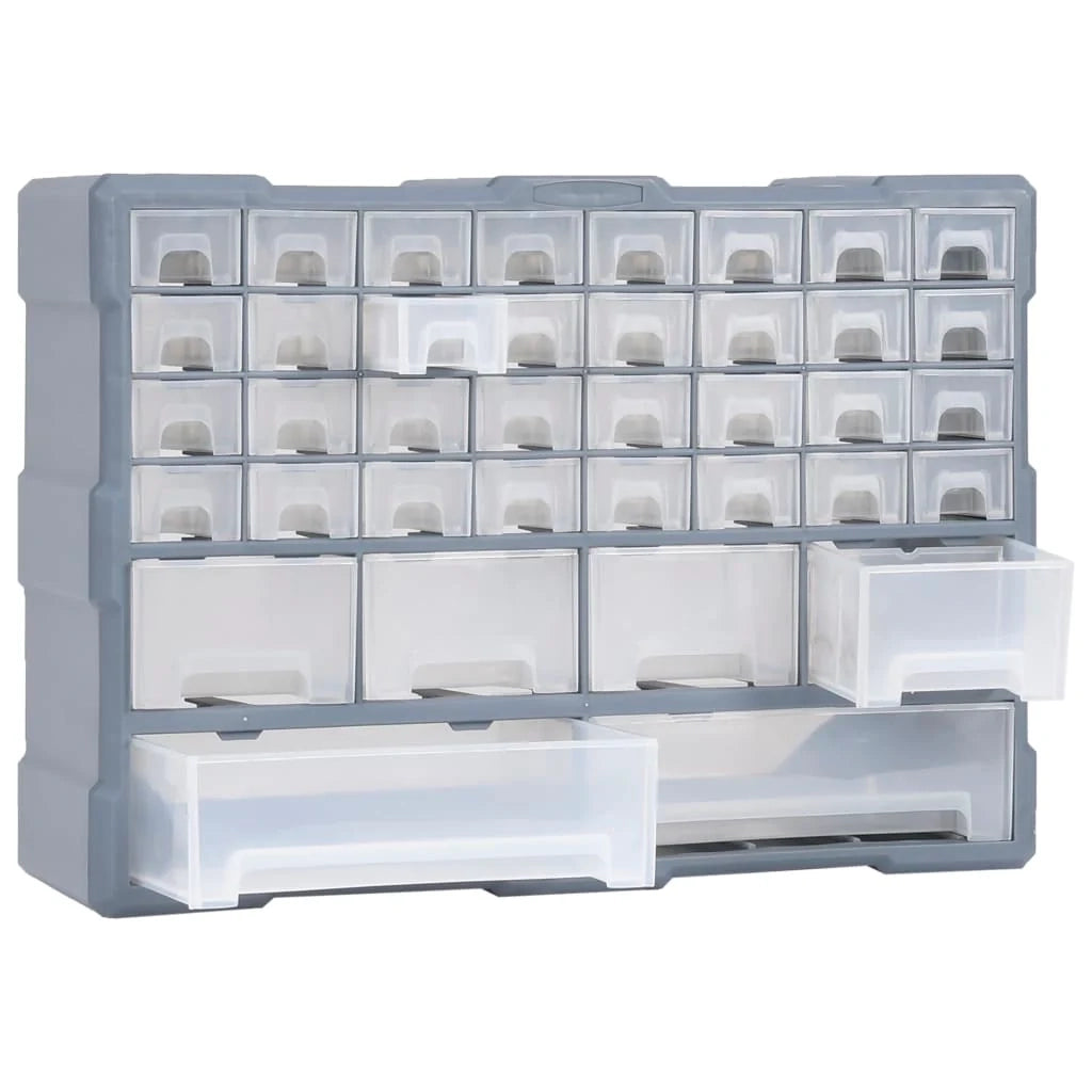 Organizzatore multi-cassetto con 40 cassetti scatola da cucito mobiletto portaoggetti cassetta degli attrezzi unità organizzativa 02_0003258