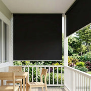 Voletta a rullo con protezione UV Nero 180 x 230 cm Poliestere 42041262