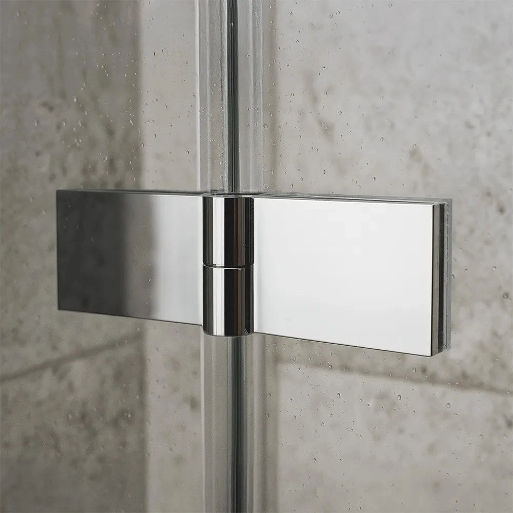 Cabina Doccia Rea Atlas 80x80 Chrome destra