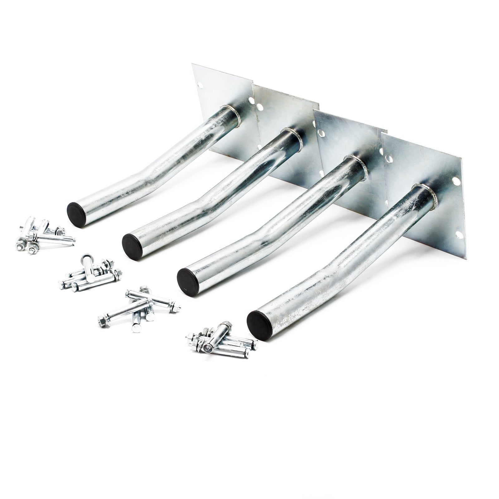 Supporto per pneumatici a parete, 4 ganci per gomme auto max 50 kg, Portagomme