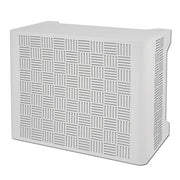 Copri Condizionatore da Esterno Large 105x65x95 cm in Acciaio Zincato Bianco