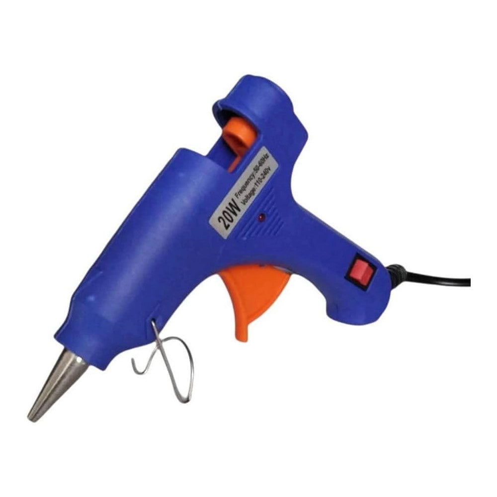 Trade Shop - Pistola Per Colla A Caldo Incollatrice Da 20w Per Stick Termocollante Termica -