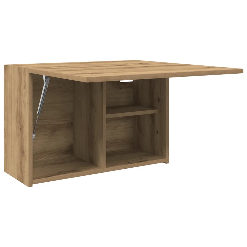 Mobiletto da Bagno Rovere Artigianale 60x25x40 cm Truciolato 860075