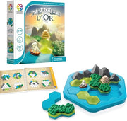 Gioco Strategico Educativo per Adulti e Bambini – 80 Sfide per lo Sviluppo Cognitivo – Per 1 Giocatore – Gioco di Logica a Partire dai 8 Anni