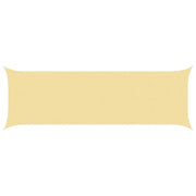 Vela Parasole | Telo Ombra | Vela da ombra solare Sabbia 6 x 2 m 100% Poliestere Oxford