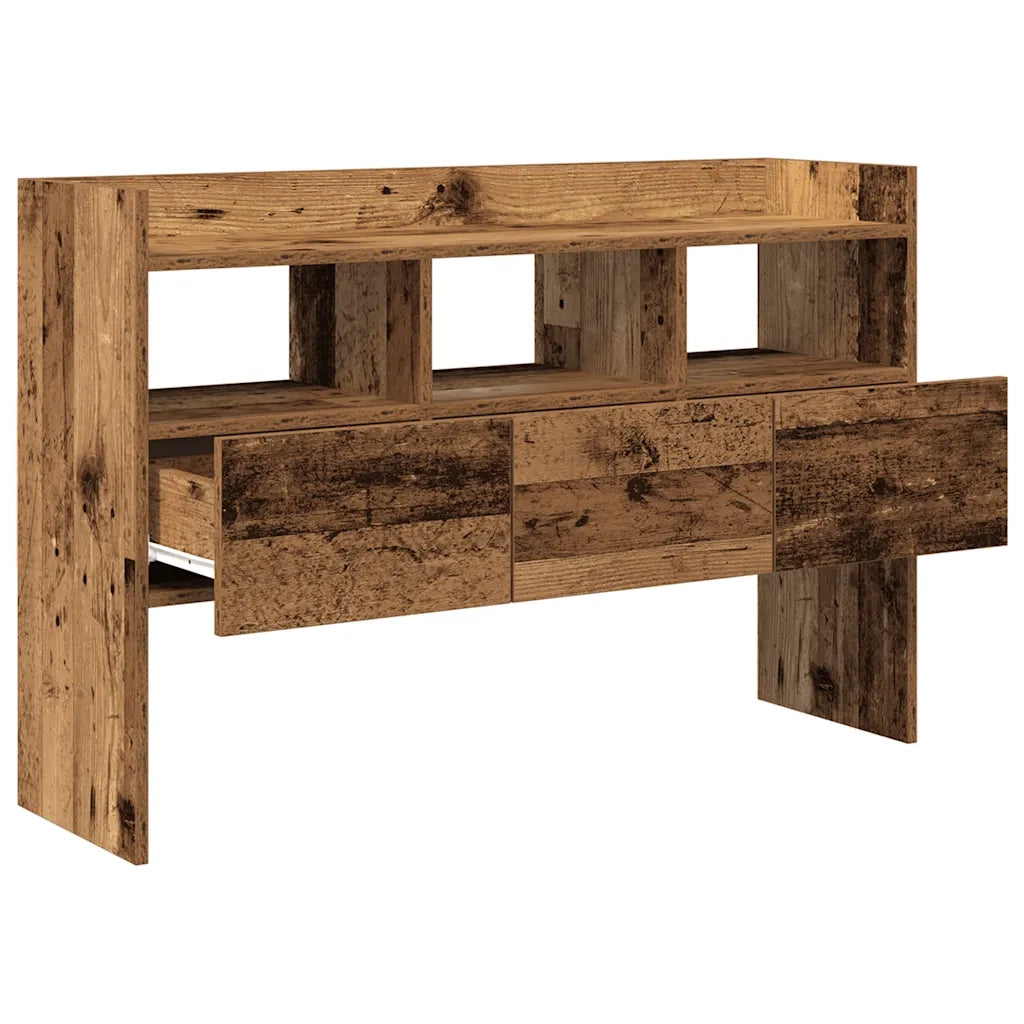 Credenza Legno Vecchio 105x30x70 cm in Legno Multistrato 856634
