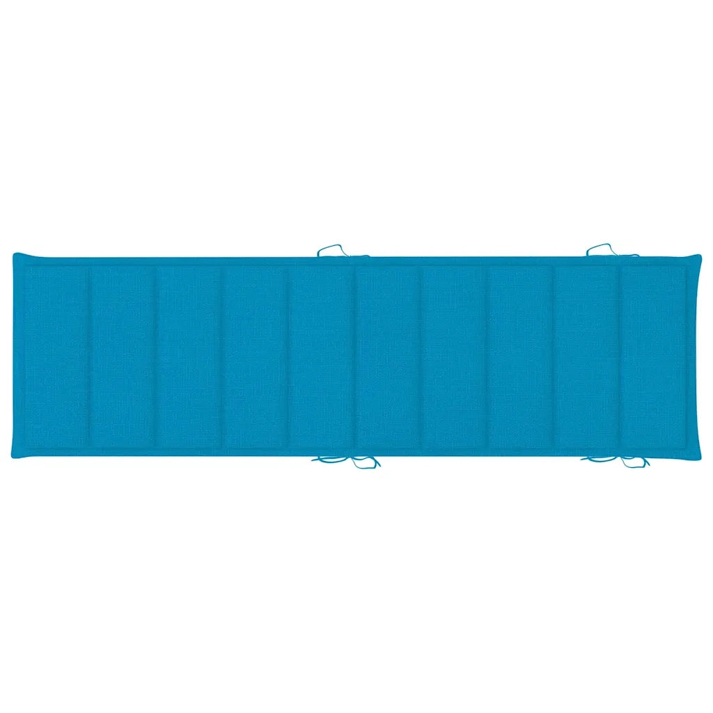 Sdraio 2 pz con Tavolo e Cuscini in Legno Massello di Acacia cod mxl 68146