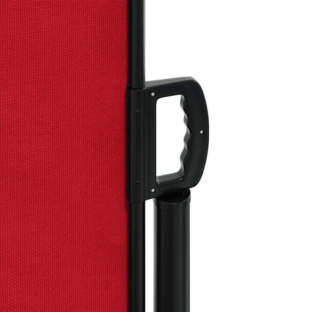Tenda da Sole Laterale Retrattile-Tenda parasole per giardino Rossa 100x600 cm 798225