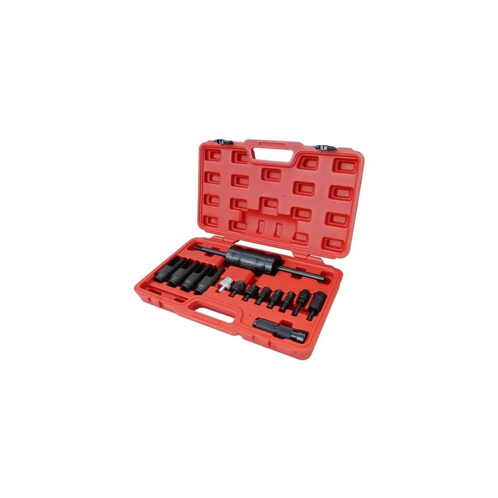 Trade Shop - Set Kit Per Estrazione Iniettore Iniettori Universale Con Martello Scorrevole -