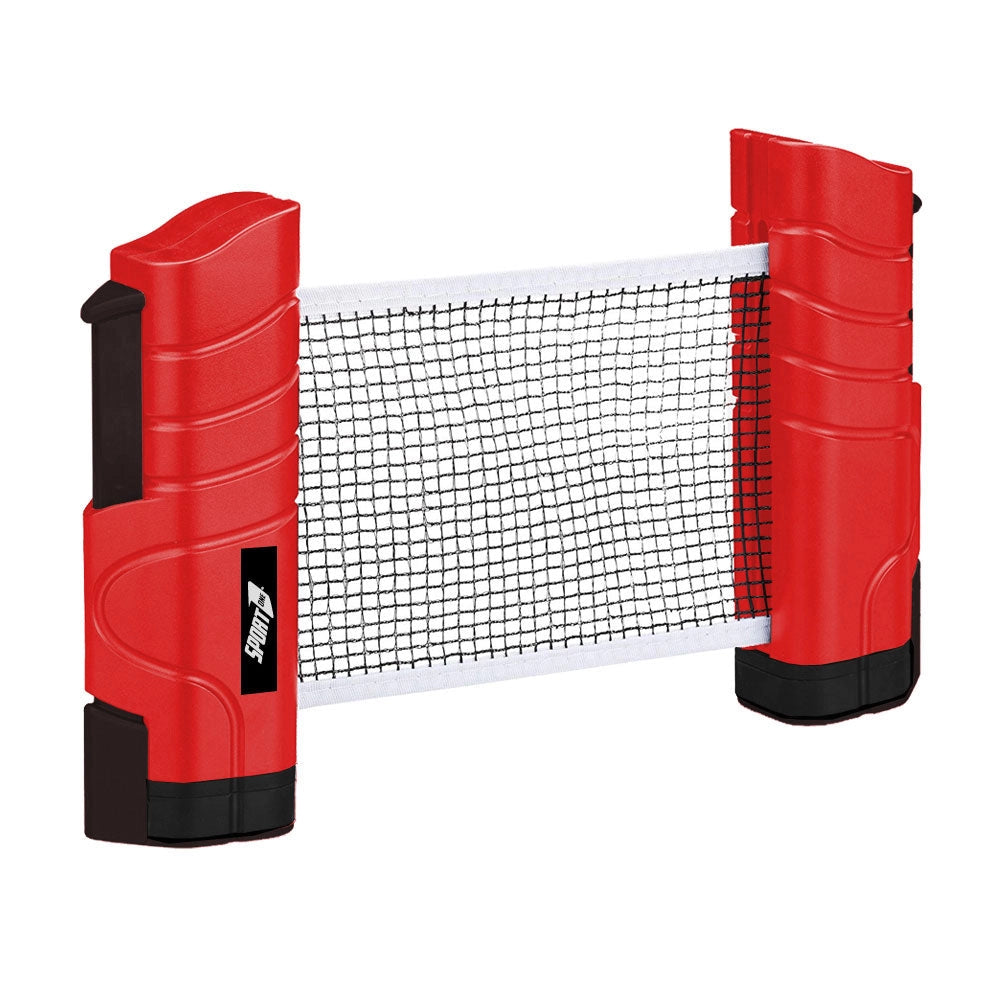 Rete Ping Pong Roll Up Estensibile fino a 170 cm Avvolgimento Automatico Blu o Rossa