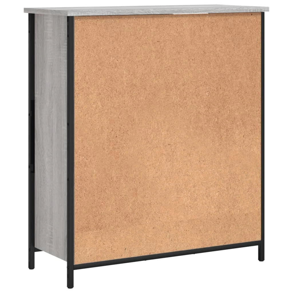 Buffet credenza cassettiera armadio mobile contenitore organizer cucina soggiorno salotto Sonoma 70 x 30 x 80 cm legno ingegnerizzato grigio 02_0036500