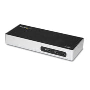 Startech.com docking station usb 3.0 - laptop dock per doppio monitor con hdmi e dvi/vga video - hub a 6 porte usb 3.1 gen 1 5gbps, gbe, audio - dock universale type-a - windows & mac - DK30ADD