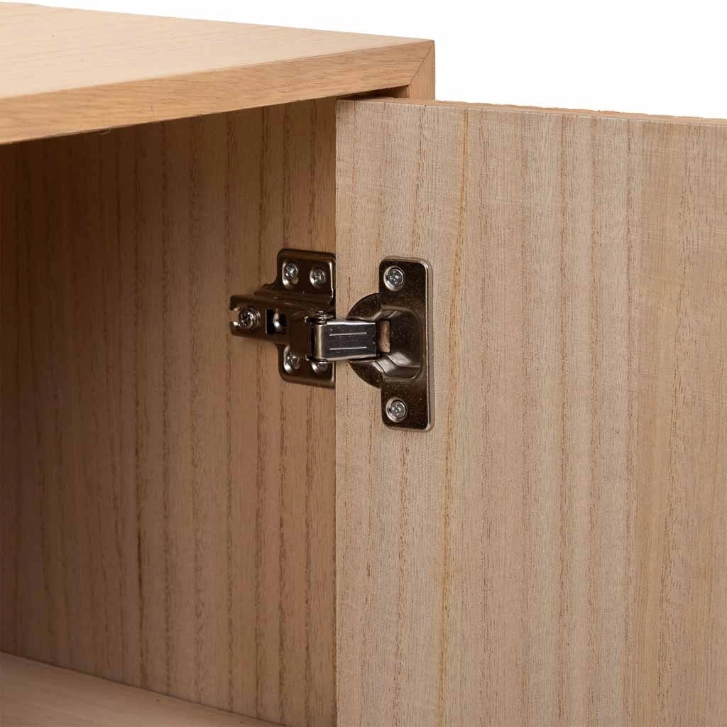Credenza in legno marrone 120x34x76