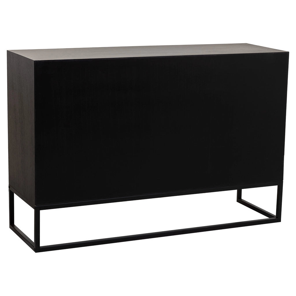 Credenza in legno marrone 120x38x78h cm