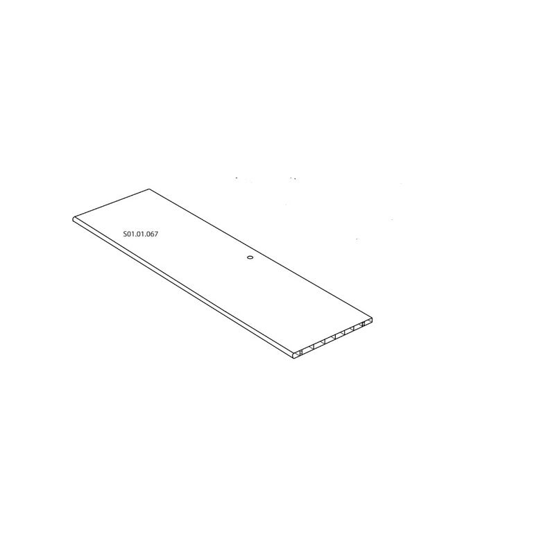 R ANTA S01.01.067 X ARMADIO SPOGLIATOIO RESINA A 2 POSTI IN KIT C/SERRAT- 1,0 pz
