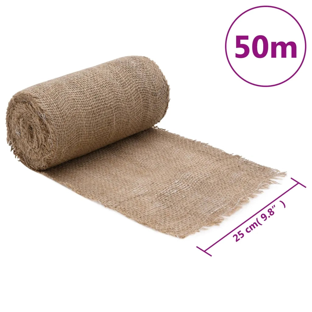 Rotolo in Iuta 0,25x50 m 100% Iuta 200 gsm