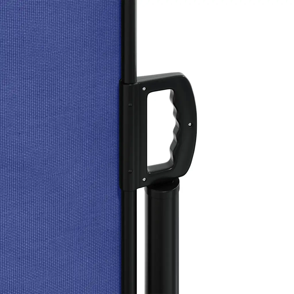 Tenda da Sole | Tenda parasole Laterale Retrattile Blu 100x1000 cm
