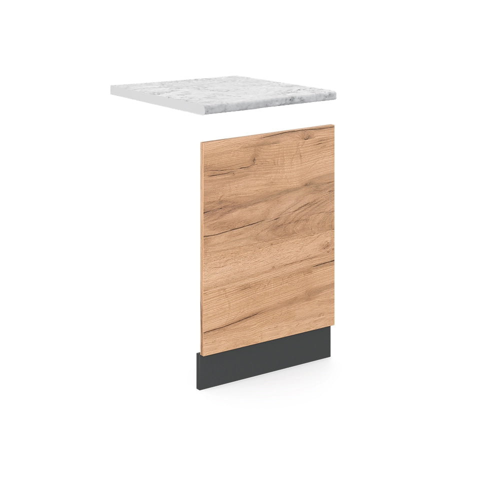 Vicco Mobili da cucina Quercia dorata 45 cm , PL Marmo