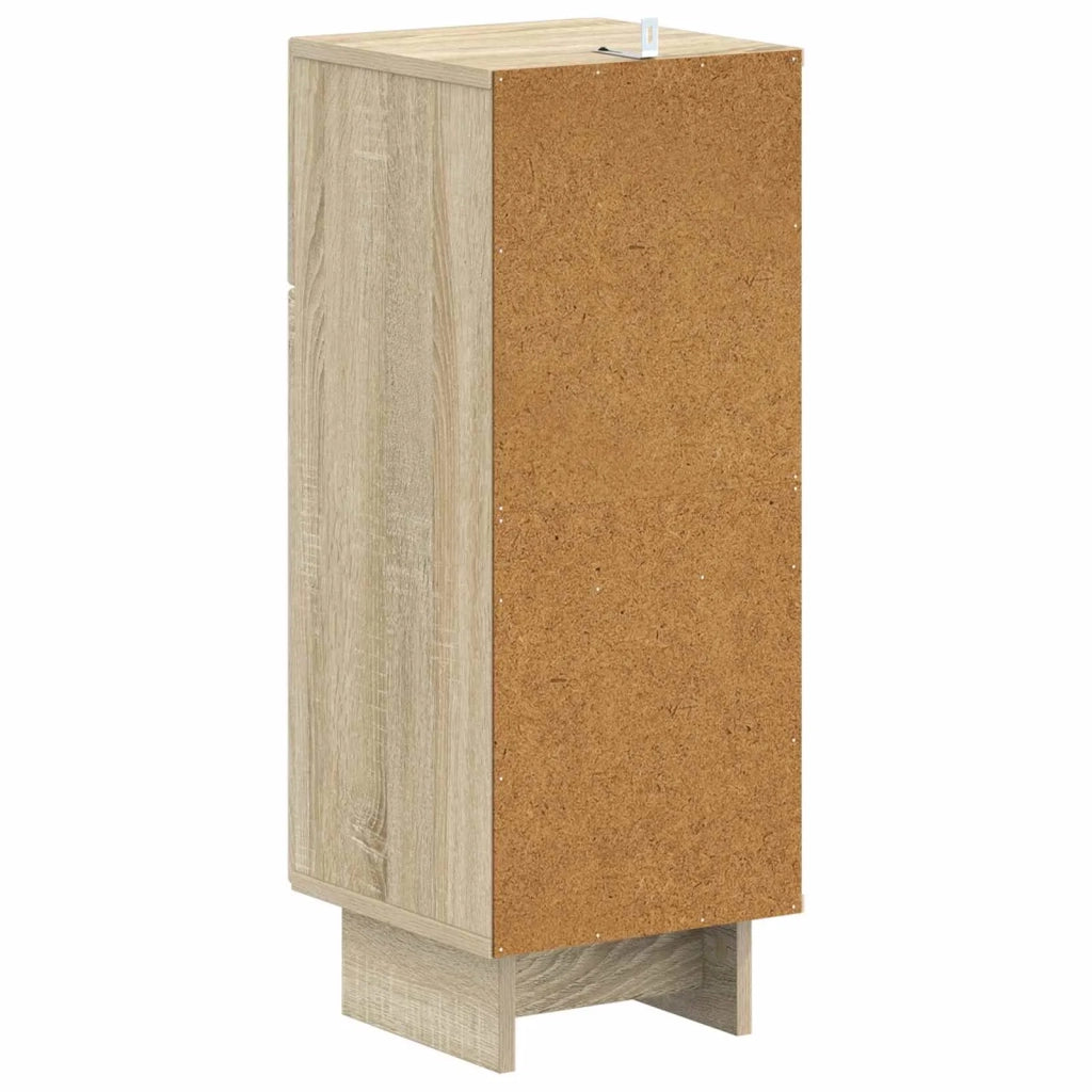 Mobiletto da Bagno EDE Rovere Sonoma 30 x 31 x 80 cm 895947