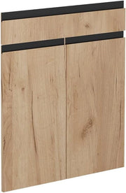 Frontale cucina R-Line, Quercia dorata, 59.2 x 70.8 cm frontale del mobile per mobile base con cassetti