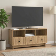 Mobile TV con cassetto Rovere Artigianale 102 x 34,5 x 50 cm 893994