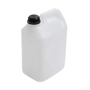 Tanica Bianca 5 lt - Non sovrapponibile - tappo a vite con sigillo