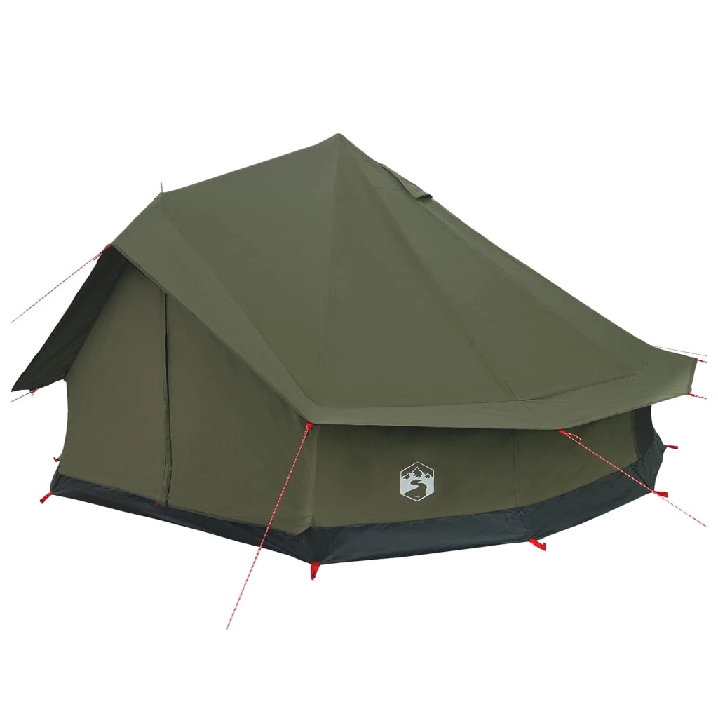 Tenda Familiare Verde militare 10 persone Policotone