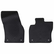 Tappetino per Auto 2 pcs Nero adatto per VW CADDY 2020- Gomma
