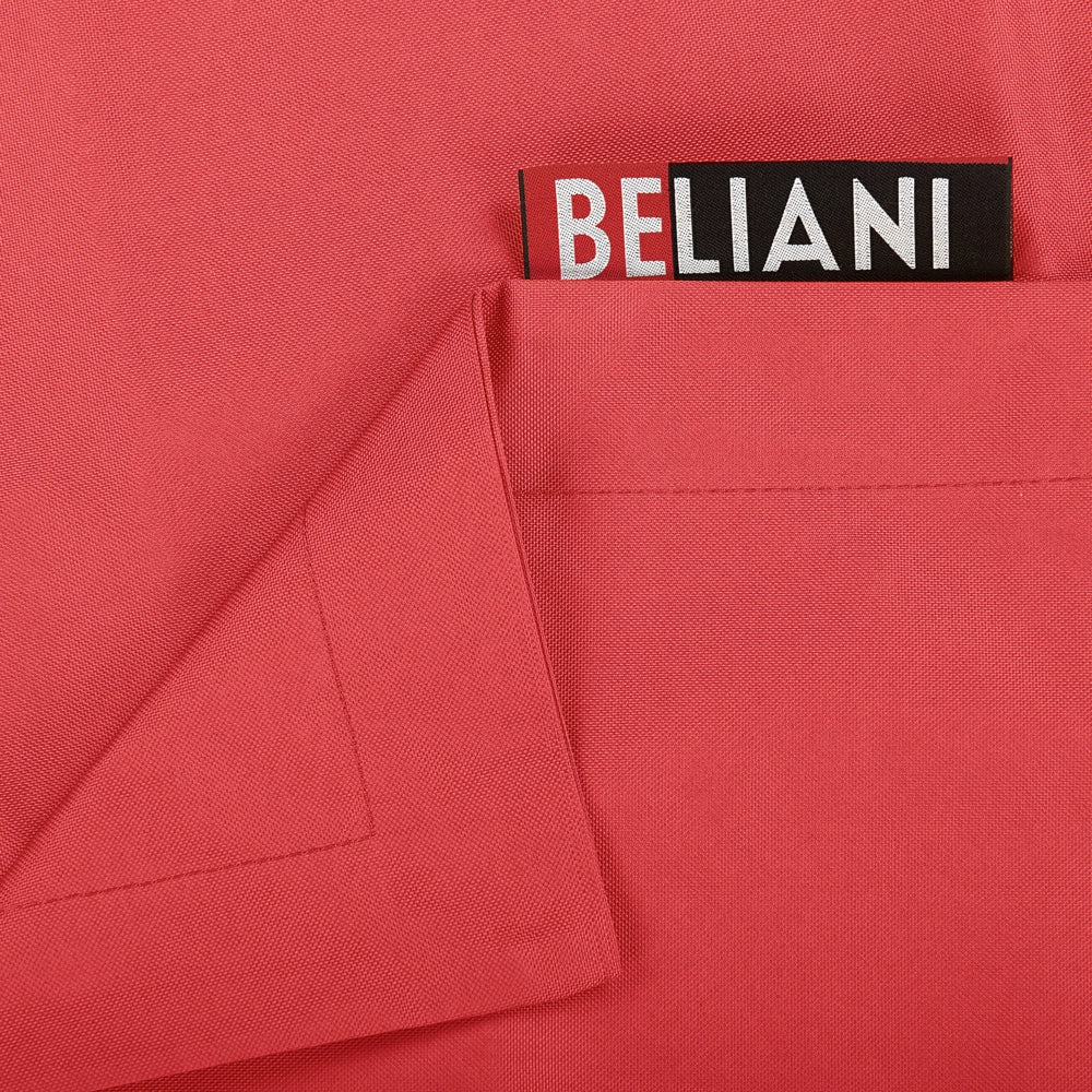 Coperta per poltrona sacco impermeabile grande in nylon rosso 140 x 180 cm con cerniera e velcro