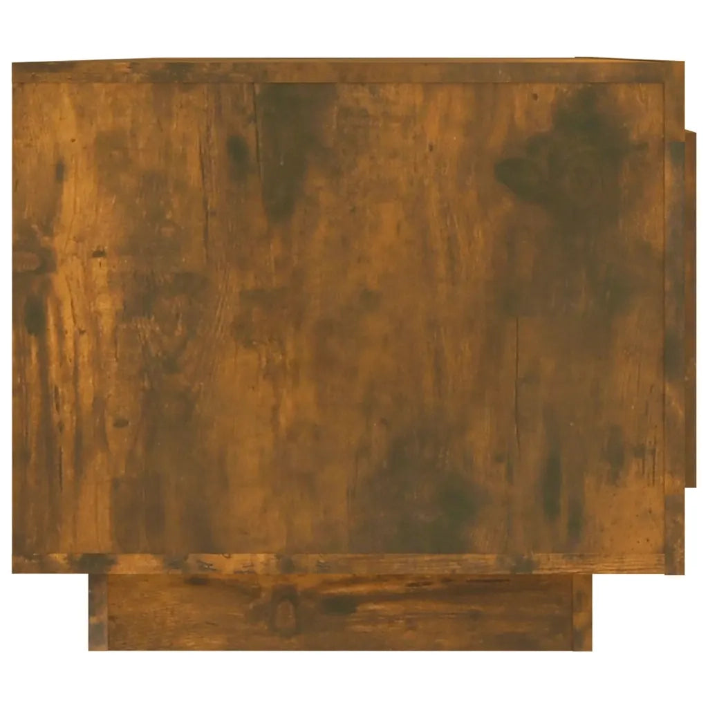Tavolino da Salotto Rovere Fumo 102x50x45 cm Legno Multistrato 817231