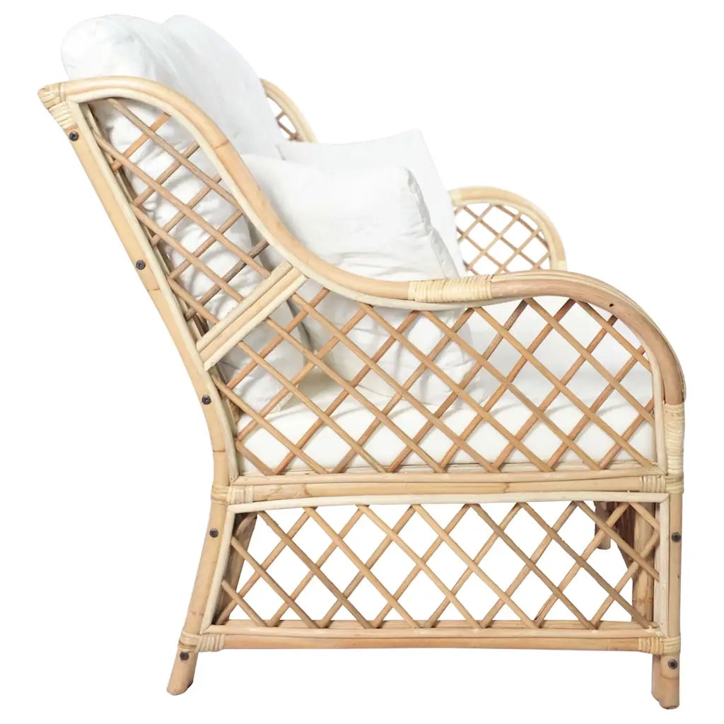 Divano a 2 Posti in Rattan cod mxl 118493