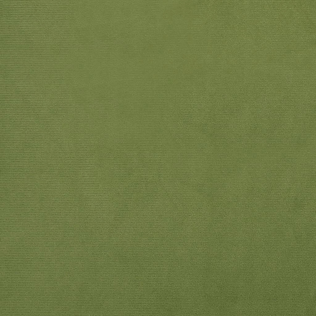 Sedia girevole da ufficio/studio velluto verde chiaro 02_0024185