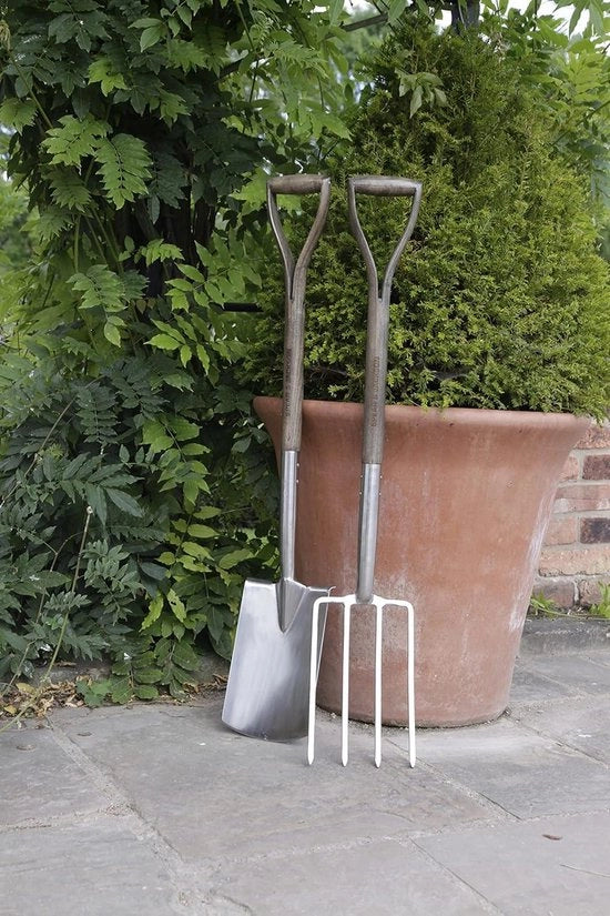 Spada per Giardinaggio - Scopa Tradizionale con Manico Ergonomico