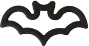 Pasta da biscotti Halloween a forma di pipistrello con grip comfort - Pipistrello, nero
