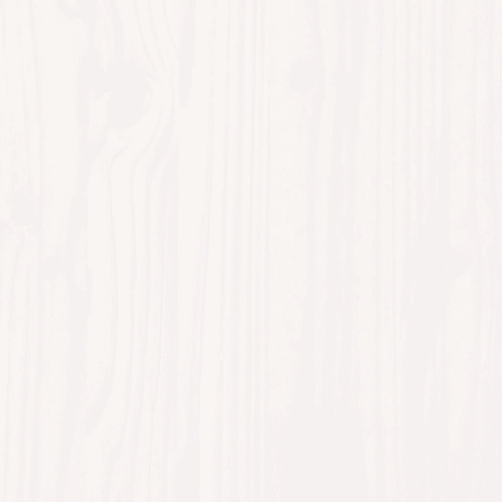 Divani Giardino con Cuscini 2pz Legno Massello di Pino Bianco 844705